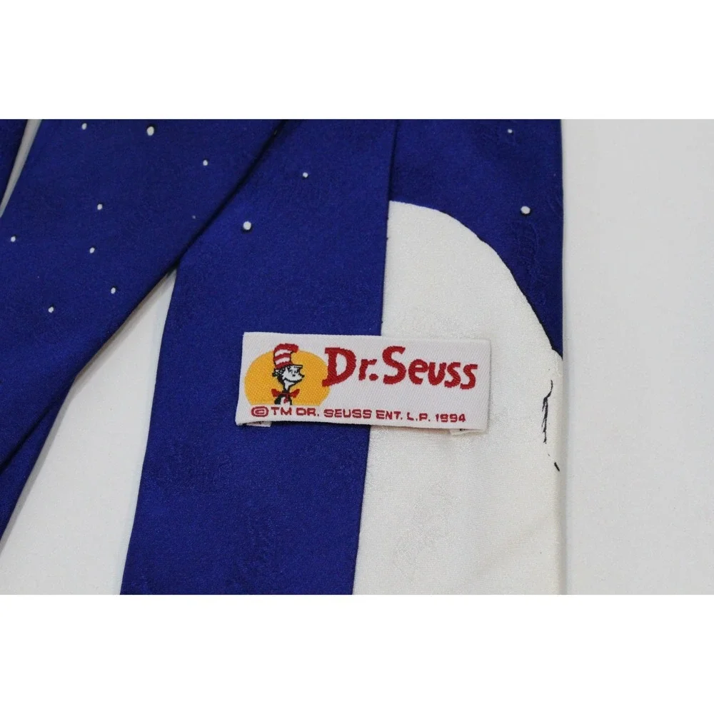 Dr Seuss How The Grinch Stole Christmas Silk Necktie Tie‎ Holiday Novelty 2of2